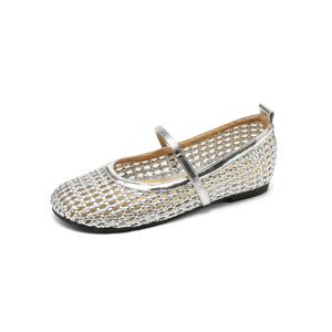 FMM Женские повседневные туфли серебристые, цвет Silver