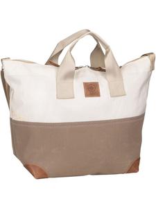 Наплечная сумка 360 grad, цвет weiß/balken taupe