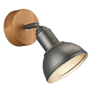 Потолочный светильник Trio Delhi I, алюминий - 1-пламенный