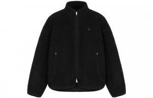 Флисовая куртка на молнии REPRESENT, черная