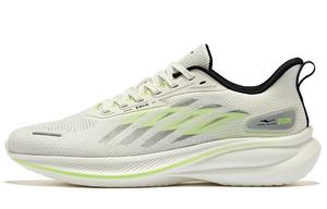 Амортизирующие легкие низкие кроссовки мужские белый зеленый черный Erke