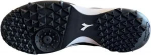 Футбольные бутсы Diadora Calcetto LT для игры на искусственном газоне - натуральная кожа, улучшенная амортизация, резина с повышенной износостойкостью, искусственный газон, оптимальное сцепление и стабильность, черно-белый