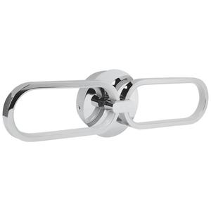 Настенная лампа Beliani, 2x50x14 см, серебристый