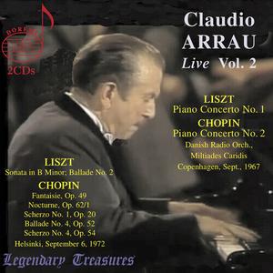 CD диск Chopin / Liszt / Danish Radio Orchestra: Claudio Arrau Live, Vol. 2