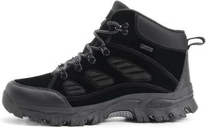 Мужские походные кроссовки для пересеченной местности, противоскользящая обувь для активного отдыха Qacksv, черный