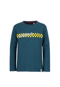 Длинные рукава клетчатая рубашка Band Of Rascals, цвет dark-petrol