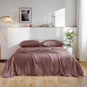 THXSILK THXSILK комплект постельного белья из 100% шелка тутового дерева Purple