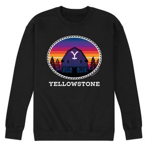 Мужской свитшот Yellowstone Y Brand Sunset Licensed Character