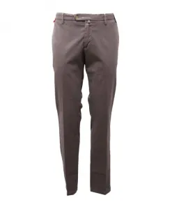 Брюки-Джекшеры из смесовой хлопковой ткани At.P.Co, серый