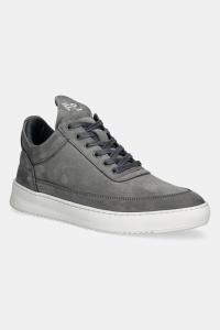 Кроссовки низкие из нубука Ripple Nubuck Filling Pieces, серый