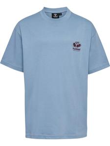 Футболка Свободная футболка S/S Graphic Junior синего цвета Hummel