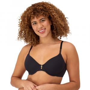 Maidenform Everyday Luxe Бюстгальтер-футболка на косточках с полным покрытием DM2403, черный