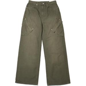 Jordan Традиционные брюки Travis Scott FW24 унисекс Green