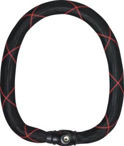 Замок ABUS Steel-O-Chain Ivy 9210 цепной, черный/красный