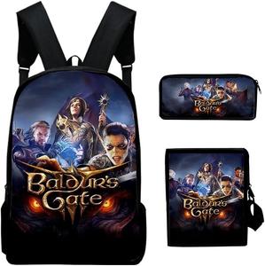 Комплект рюкзак, сумка и пенал LWZCYS Baldurs Gate 3 Ja62749