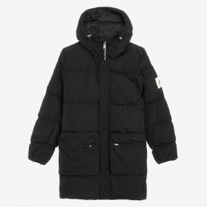 Пуховик Air Jordan Logo Zipper Mid-Length Down, черный