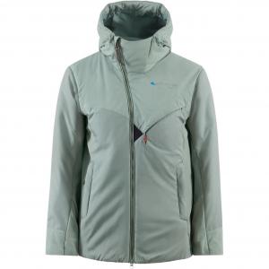 Куртка утепленная urd puffer women's Klattermusen, зеленый