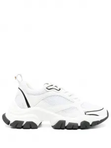 Кроссовки с сетчатыми вставками TWINSET, белый