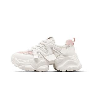 Низкие массивные кроссовки женские Hotwind, бежевый