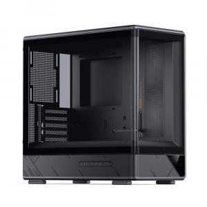 Корпус JONSBO D200 Digital, Mid Tower, черный