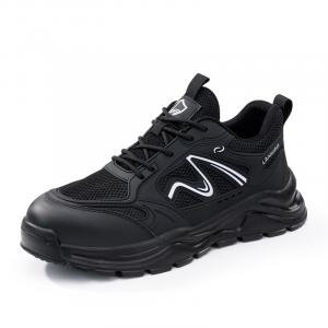 Blue Gull Shield Кроссовки Wear Resistant Impact Resistant Lightweight Low Top Outdoor Shoes Men's Black