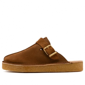 (WMNS) Замшевые мюли Clarks Trek «Карамель»