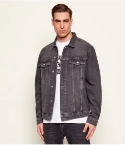 Джинсовая куртка longline fit Karl Lagerfeld Jeans, черный