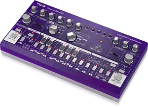 Аналоговый басовый синтезатор Behringer TD-3-GP - фиолетовый