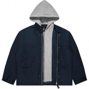 CLOT Куртка серии "Жизнь — это игра" унисекс темно-синий, Marine Blue