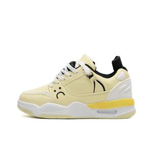 Износостойкие низкие кроссовки для скейтбординга Box женские CLEARTASTE, светло-желтый