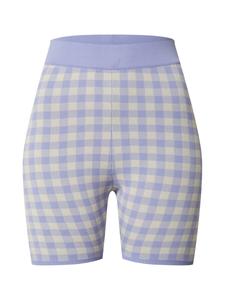 Шорты EDITED Skinny Pants Saida, цвет light blue/light grey