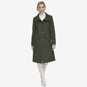 Женское шерстяное твиловое пальто Almedia Sb от Andrew Marc с поясом сзади Andrew Marc, Rosemary