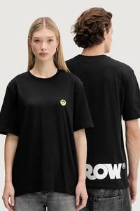 Хлопковая футболка Barrow, черный