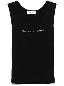 Études Studio Майка в рубчик Études Studio, черный