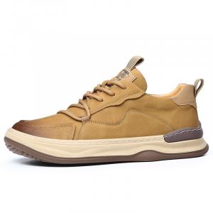 Мужские дышащие низкие кроссовки для скейтбординга XIAOTOULANG, Yellow