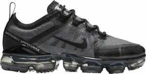 Кроссовки Nike Air VaporMax 2019 GS 'Ghost Black', черный