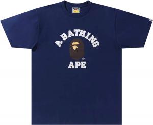 Футболка Bape Online Exclusive College, синий