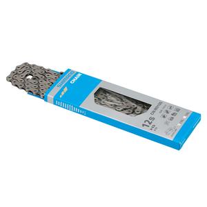 Велосипедная цепь Shimano CN-M9100 116 Links For HG 12-Speed, W/Quick-Link, серебристый