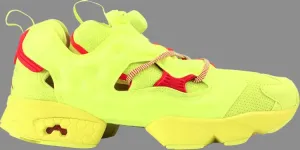 Кроссовки instapump fury og 'packers' Reebok, зеленый