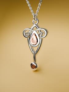 Колье Winx Club X Gadget4entertainment Stella Winx Charmix, серебро