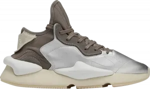 Кроссовки Adidas Y-3 Kaiwa 'Silver Metallic White', серебряный