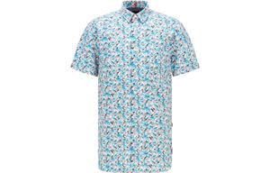 Футболка мужская синяя HUGO BOSS