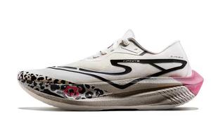 Жижинг 2.0 Износостойкие Низкие Кроссовки для Бега Унисекс Розовый Леопард Erke, Микрокристаллический Белый