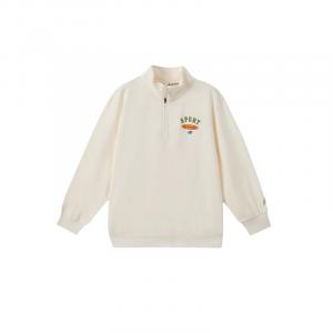 New Balance Свитшот Cream White для детей 3-7 лет