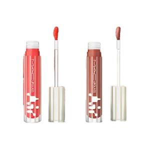 Новый набор зеркального блеска для губ с эффектом отражения, легкое нанесение, 5мл+5мл MAC