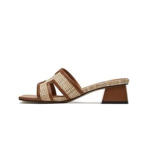 Женские сандалии MILLIE'S Quiet Slide Millies, Red Brown