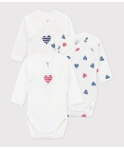 Боди с длинными рукавами (комплект из 3 предметов)