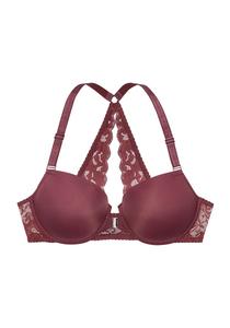 Бюстгальтер на косточках LASCANA T-shirt Bra, бордо