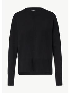 Вязаный свитер в цвете 9999_черный comma