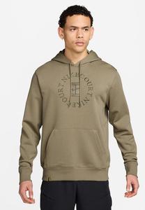 Худи Nike Performance NIKECOURT HERITAGE HOODIE, Neutral Olive/Medium Olive/Olive